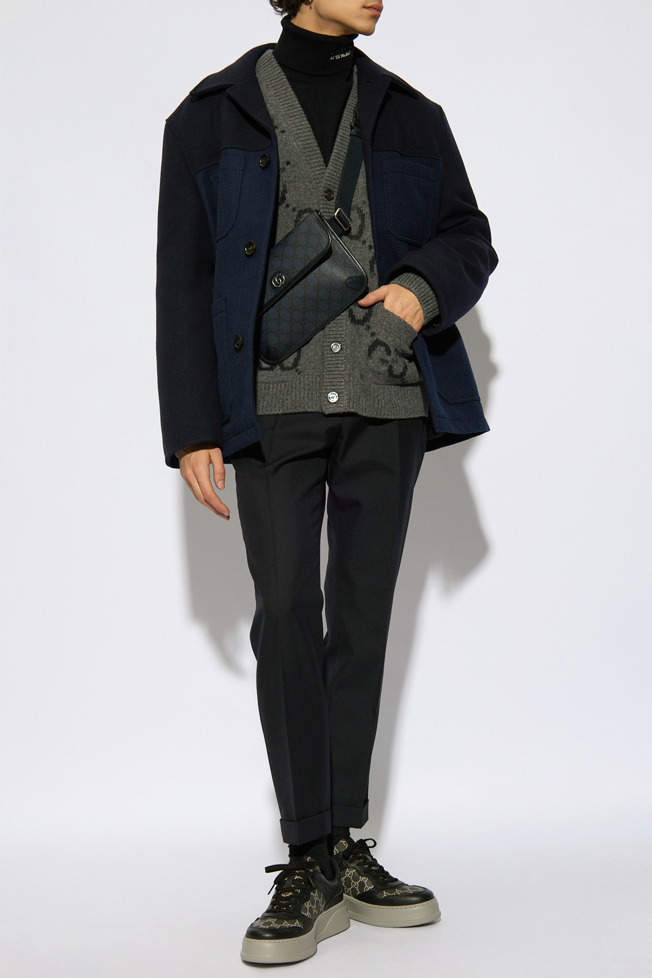 Gucci Short wool coat | Men's Clothing | Vitkac